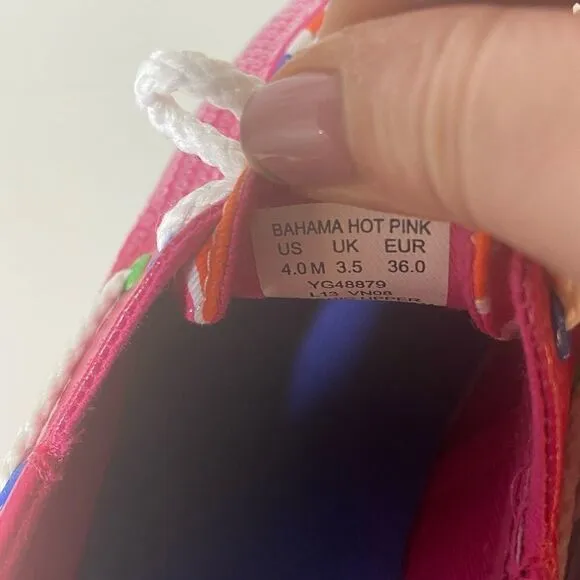 Sperry Bahama Hot Pink Shoes
