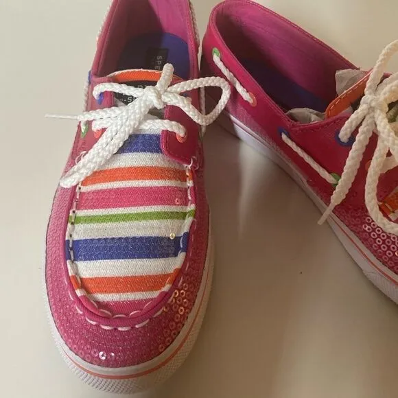 Sperry Bahama Hot Pink Shoes