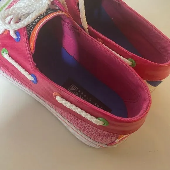 Sperry Bahama Hot Pink Shoes