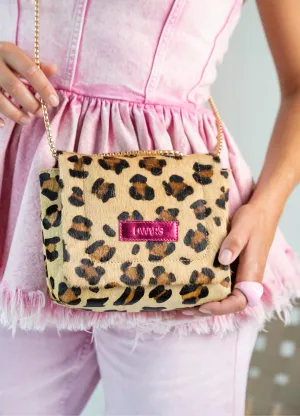 SPEZIA leopard hair on - Tassen | Sand