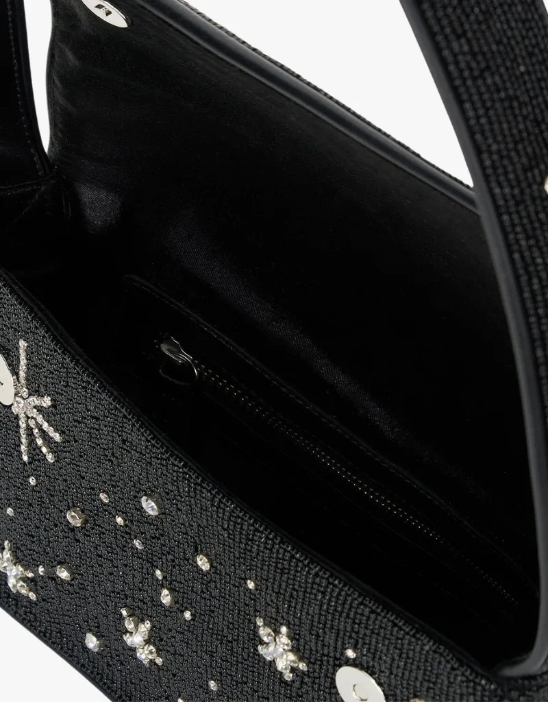Staud Tommy Beaded Bag in Starry Night