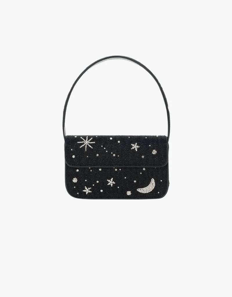 Staud Tommy Beaded Bag in Starry Night