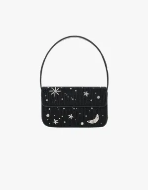 Staud Tommy Beaded Bag in Starry Night