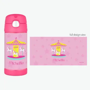Sweet Carousel Personalized Thermos Bottle
