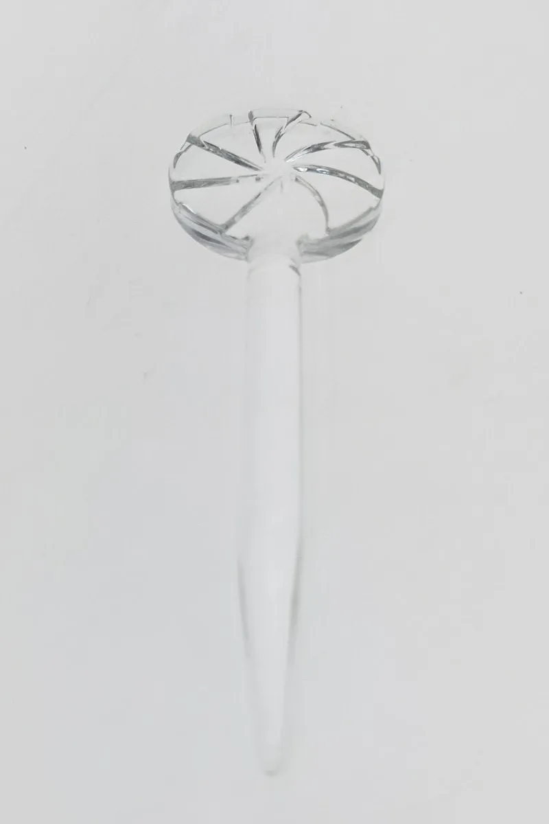 TAG - Quartz Banger Disc Carb Cap Dabber (35MM Diameter) (DOES NOT SPIN PEARLS)  **DISCOUNTED**