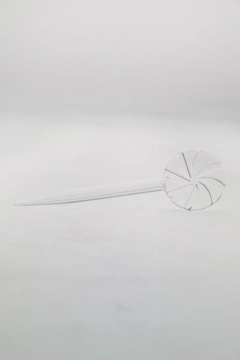 TAG - Quartz Banger Disc Carb Cap Dabber (35MM Diameter) (DOES NOT SPIN PEARLS)  **DISCOUNTED**