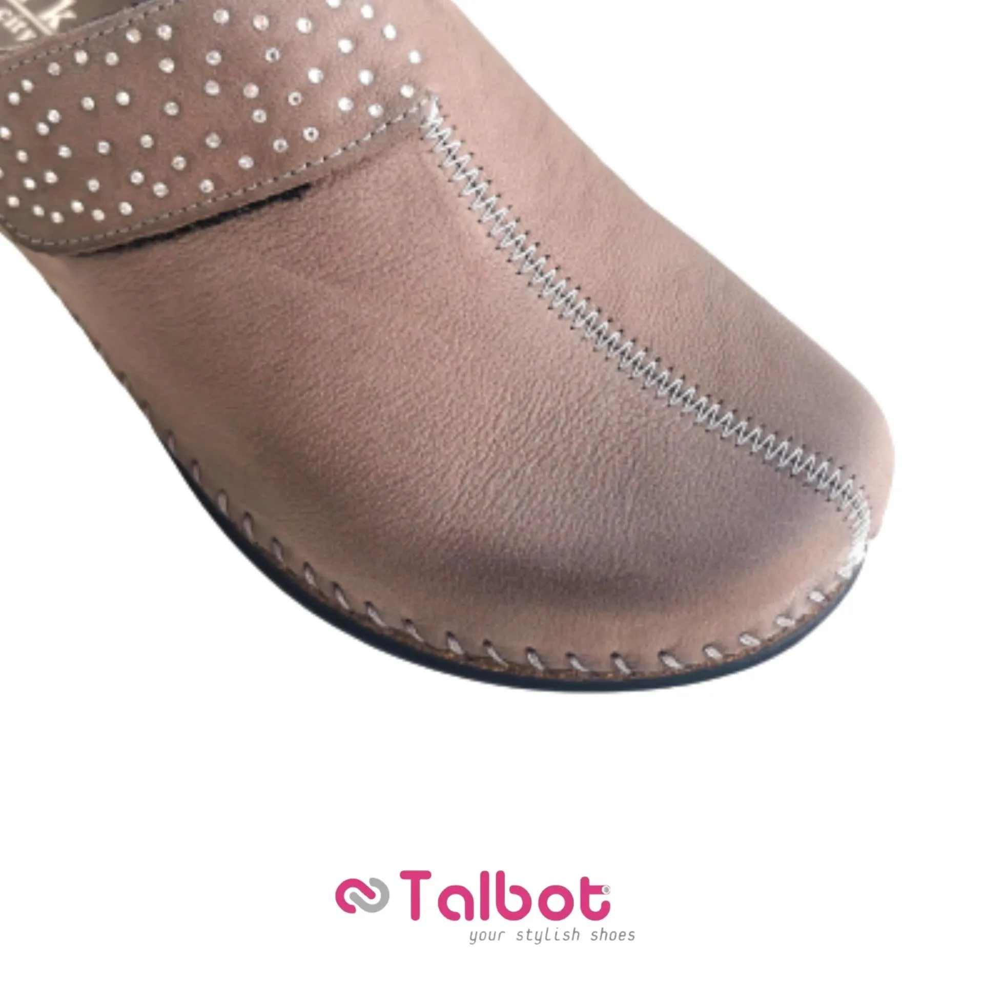 Talbot Leather Slippers