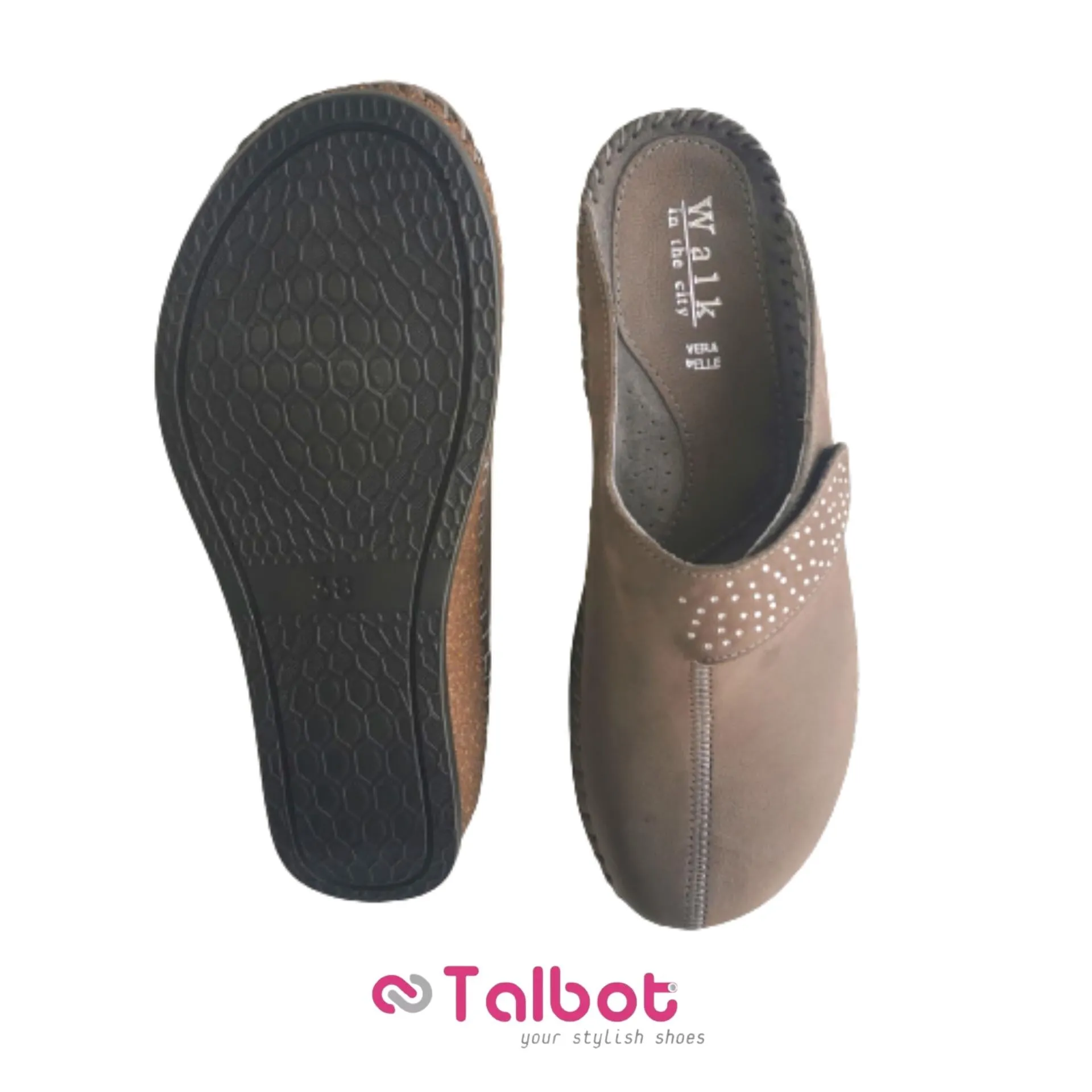 Talbot Leather Slippers