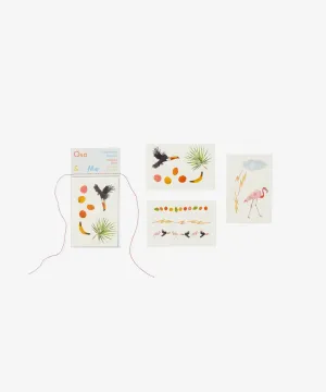 Temporary Tattoo Set, Thunder Birds