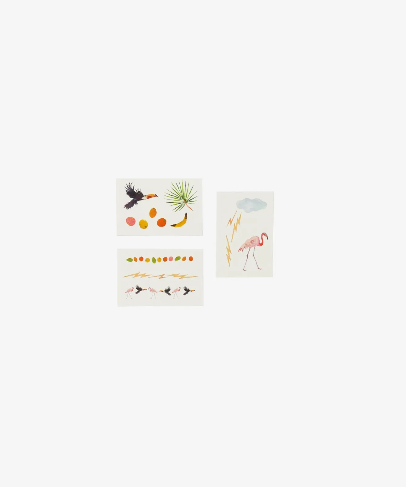 Temporary Tattoo Set, Thunder Birds