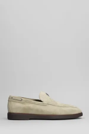 The maui Loafers in taupe suede