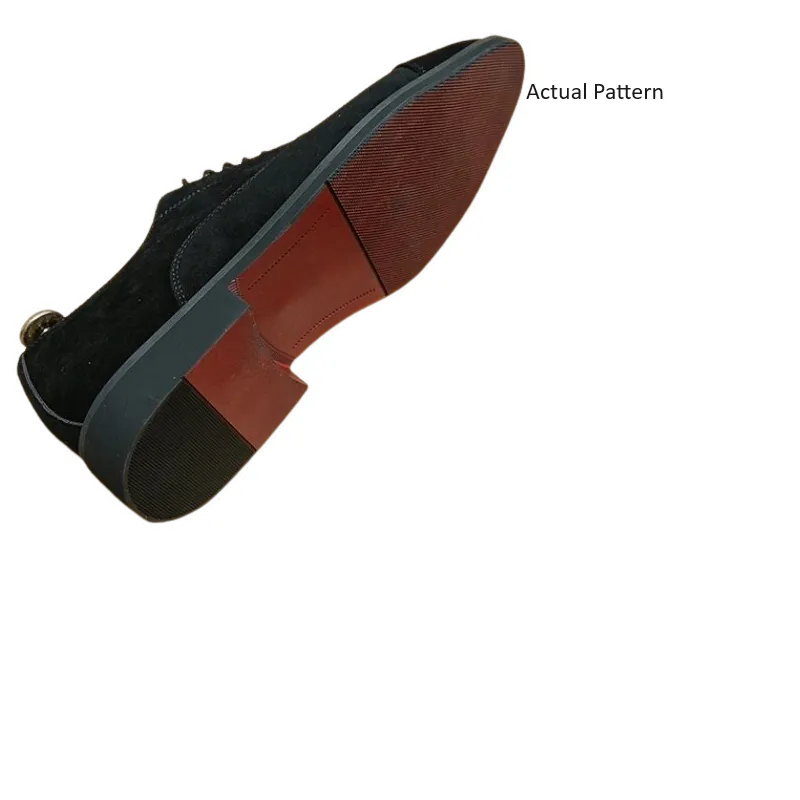 The Rossi S -  Red Bottom Classic Suede Leather Loafers