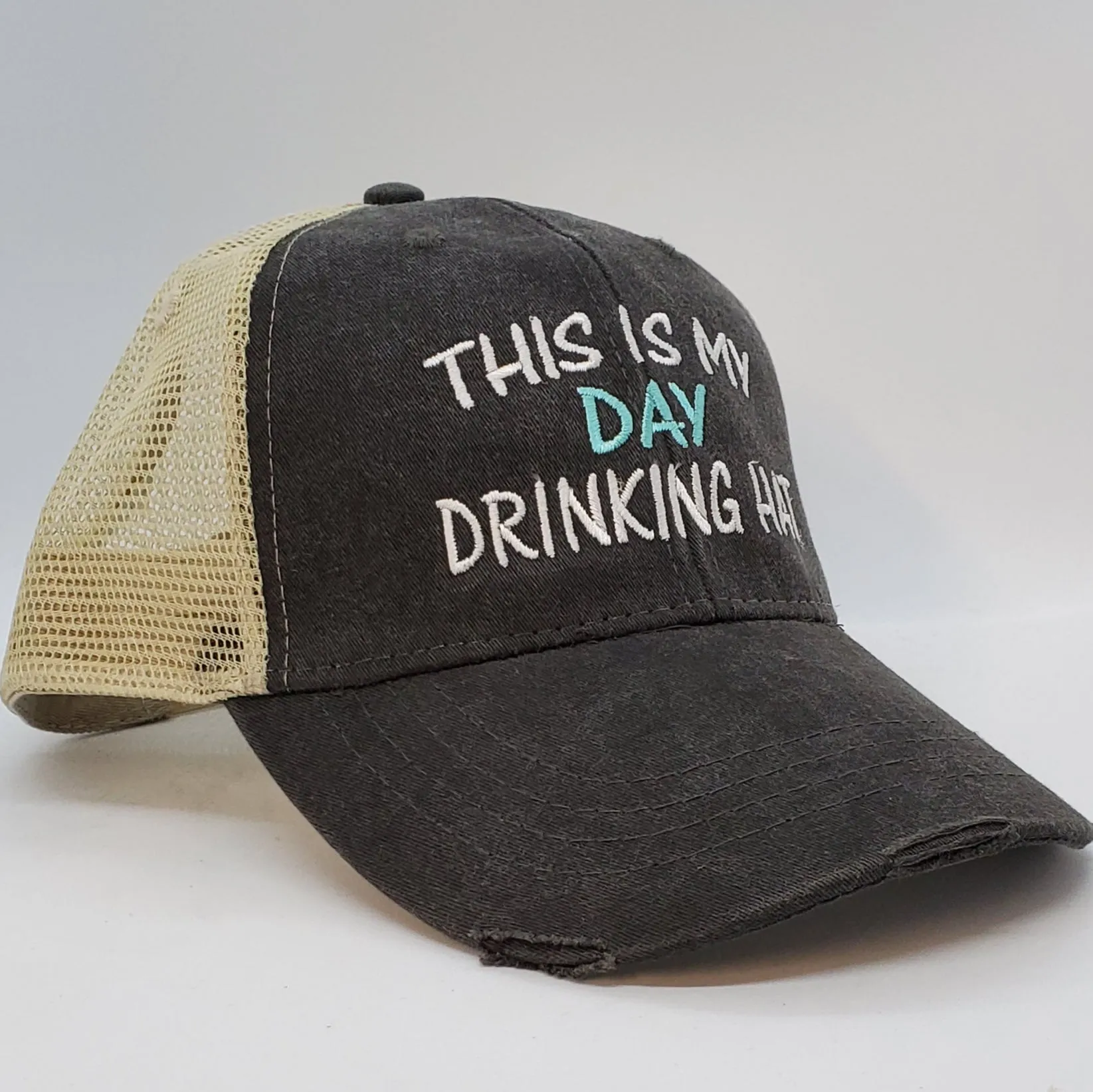 This is my day drinking hat, 8 Optional  hat colors