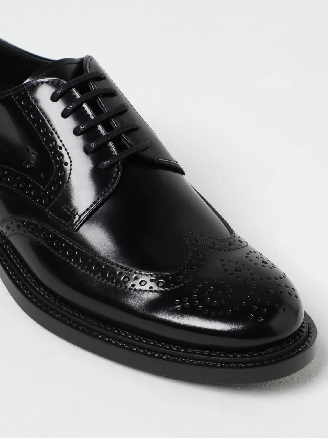 Tod's Brogue Shoes Men Black