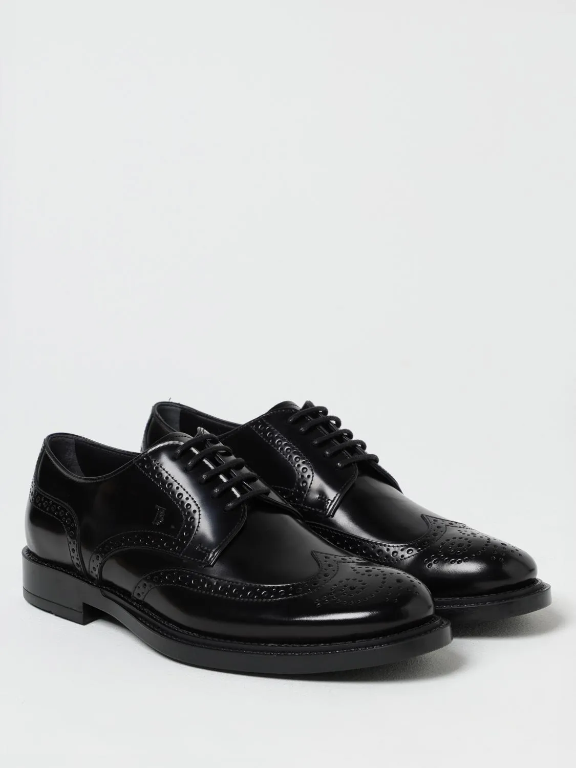 Tod's Brogue Shoes Men Black