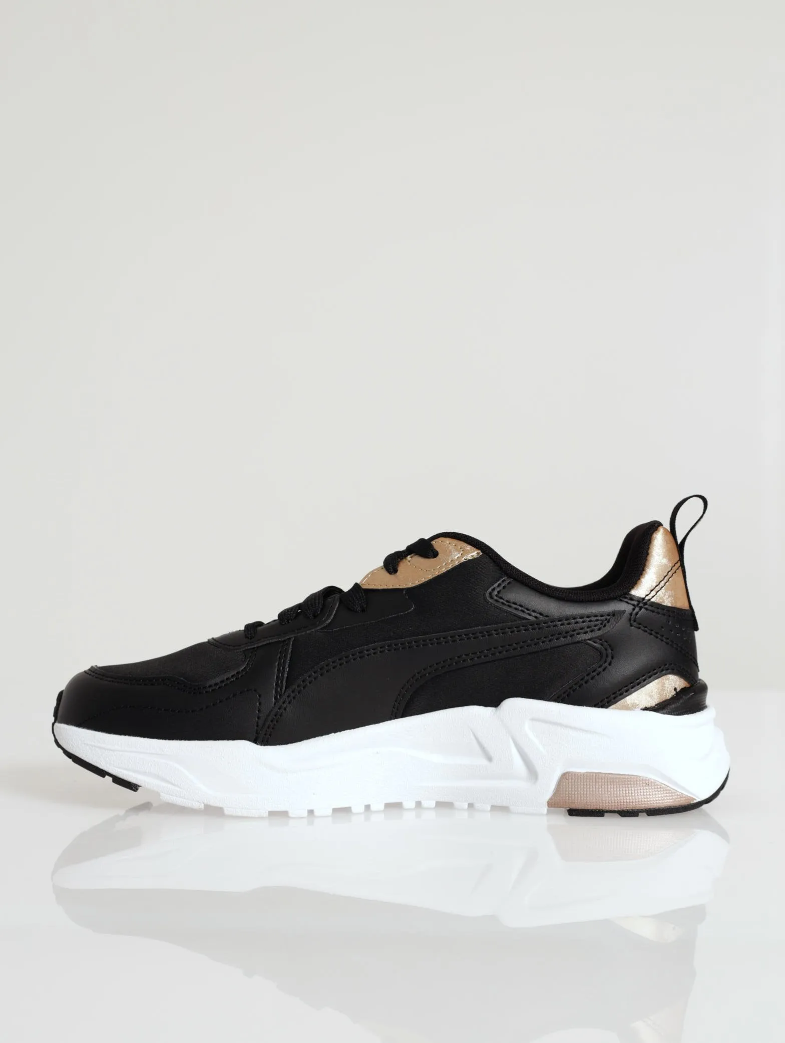 Trinity Lite Space Metallic Sneaker - Black