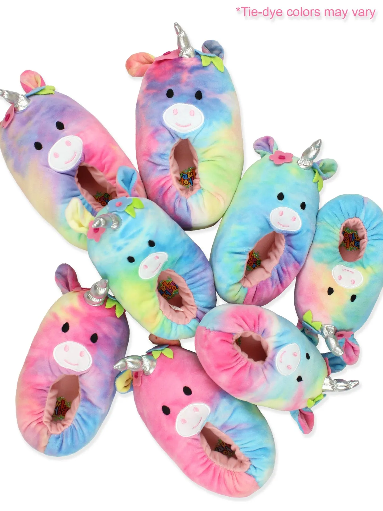 Unicorn Plush Slippers