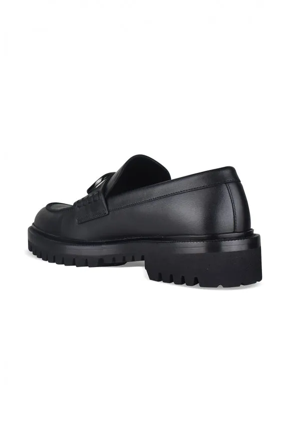 Valentino Garavani V Logo Loafers