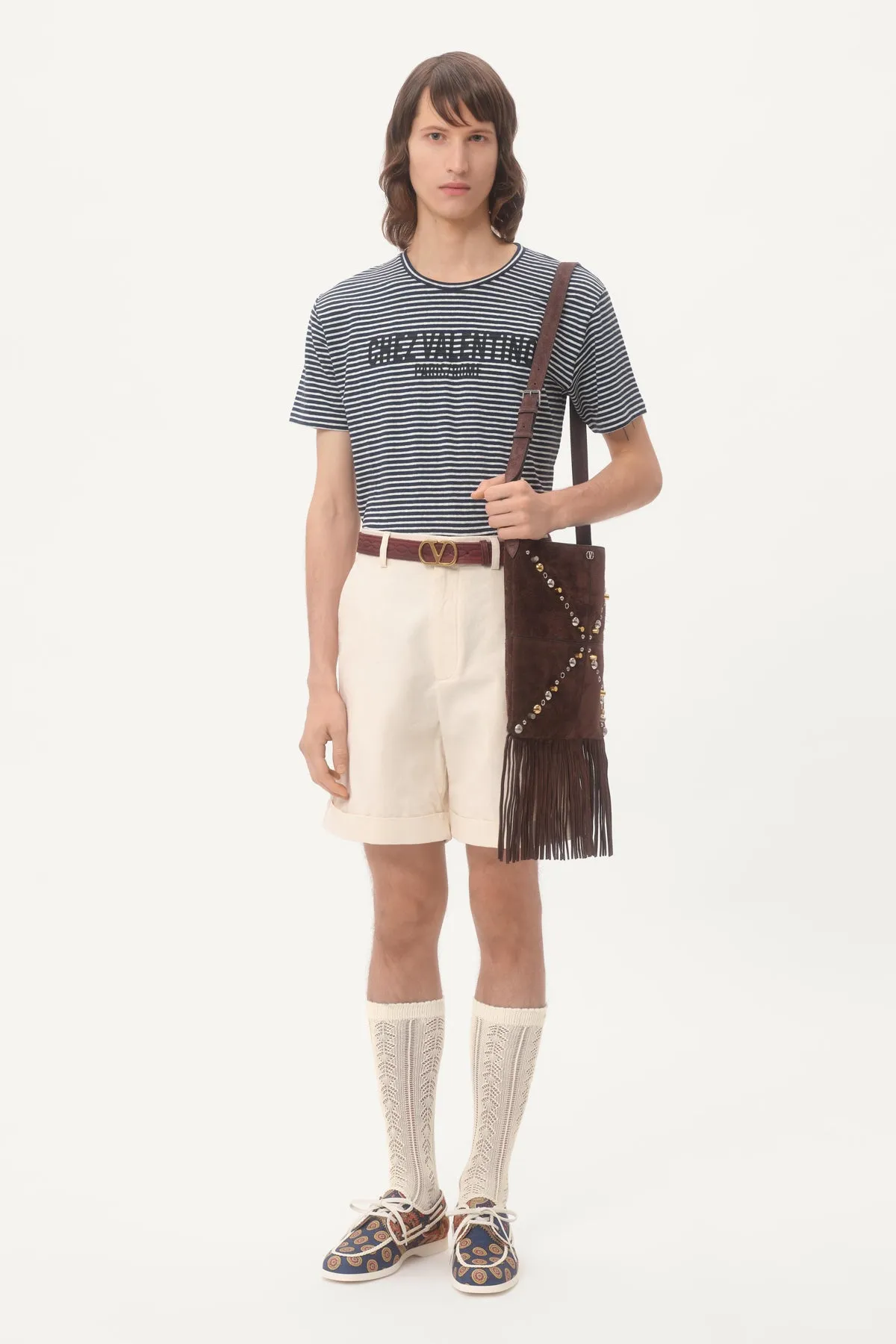 VALENTINO | PERFORATED COTTON SOCKS