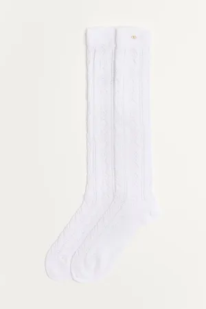 VALENTINO | PERFORATED COTTON SOCKS