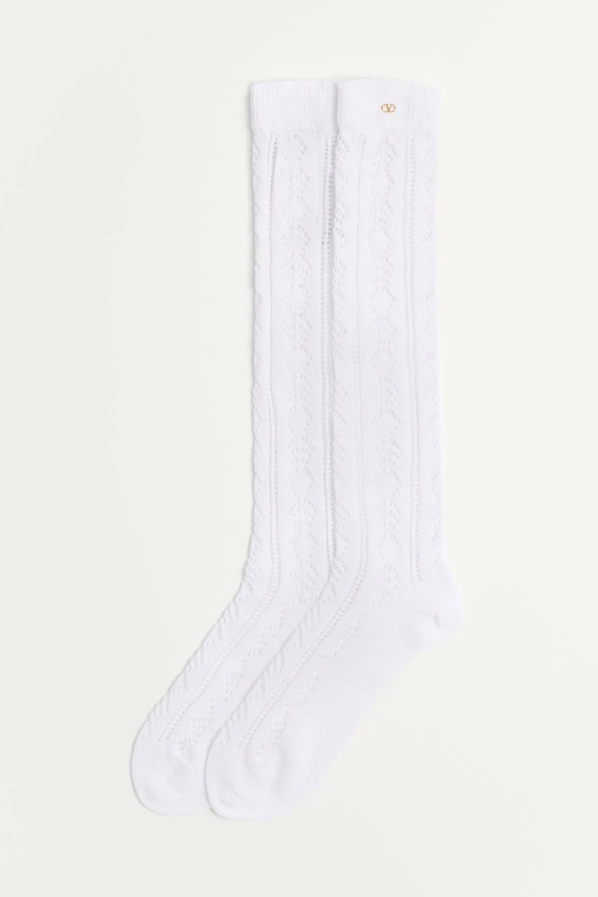 VALENTINO | PERFORATED COTTON SOCKS