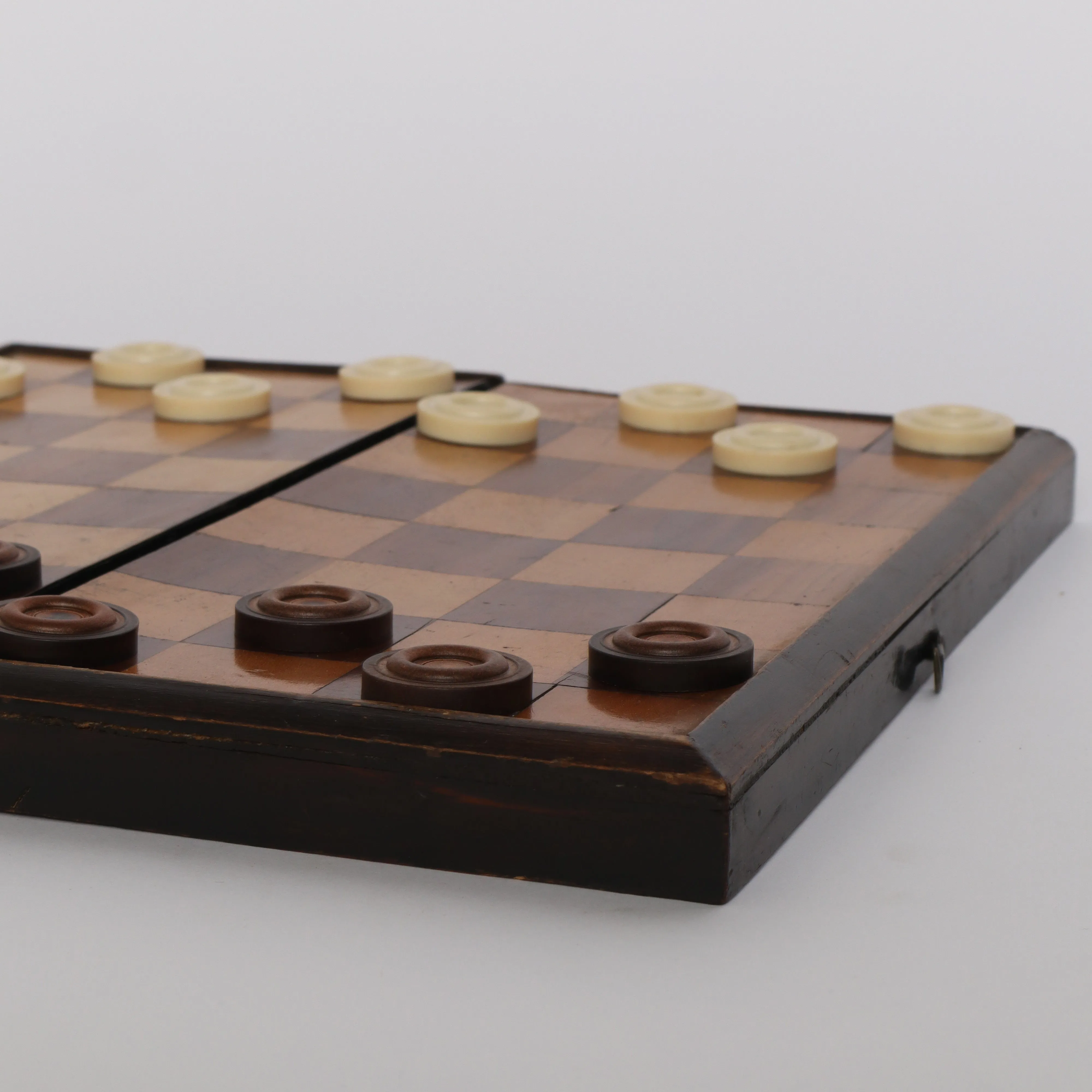 Vintage English Small Folding Game Board c1910