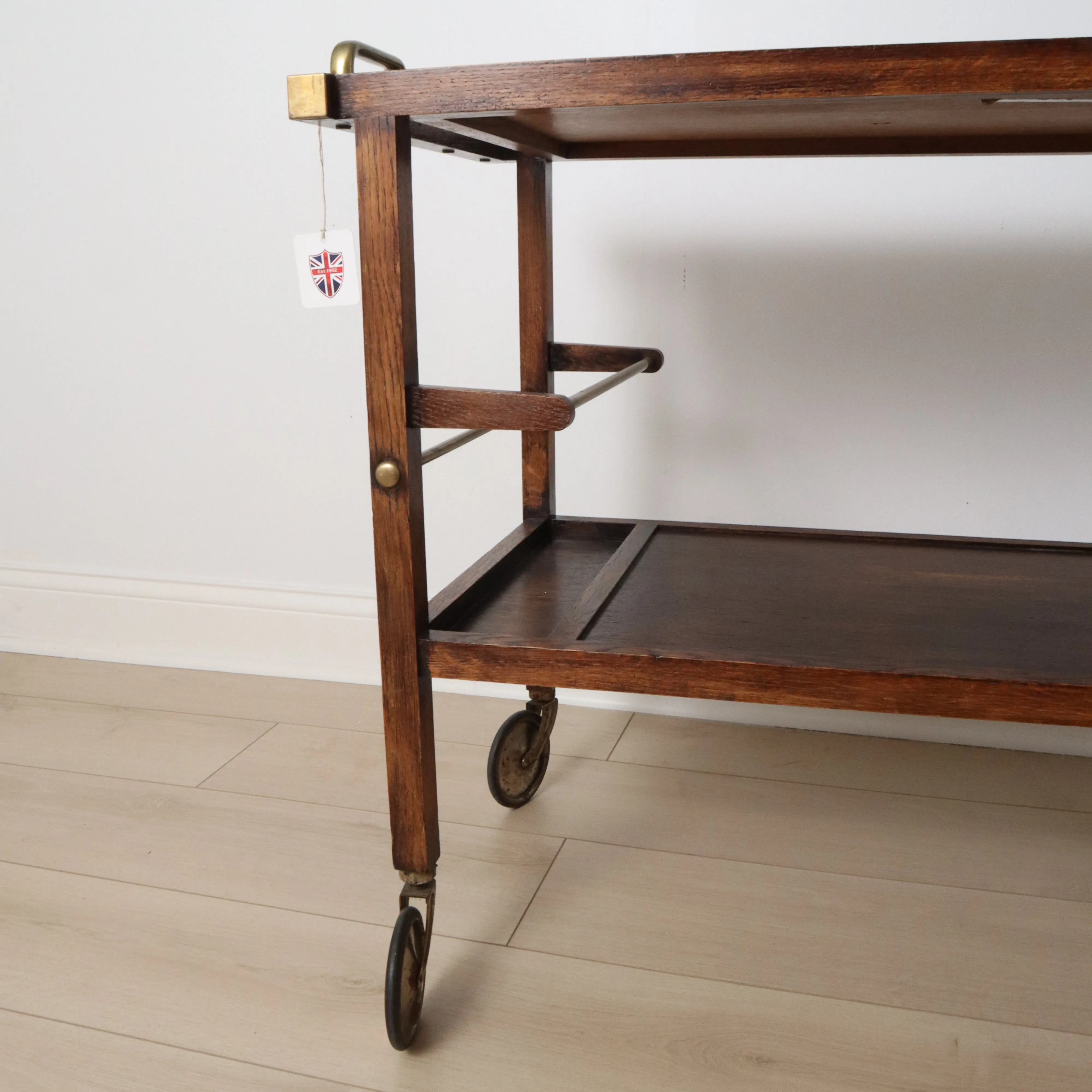 Vintage French Deco Drinks Trolly