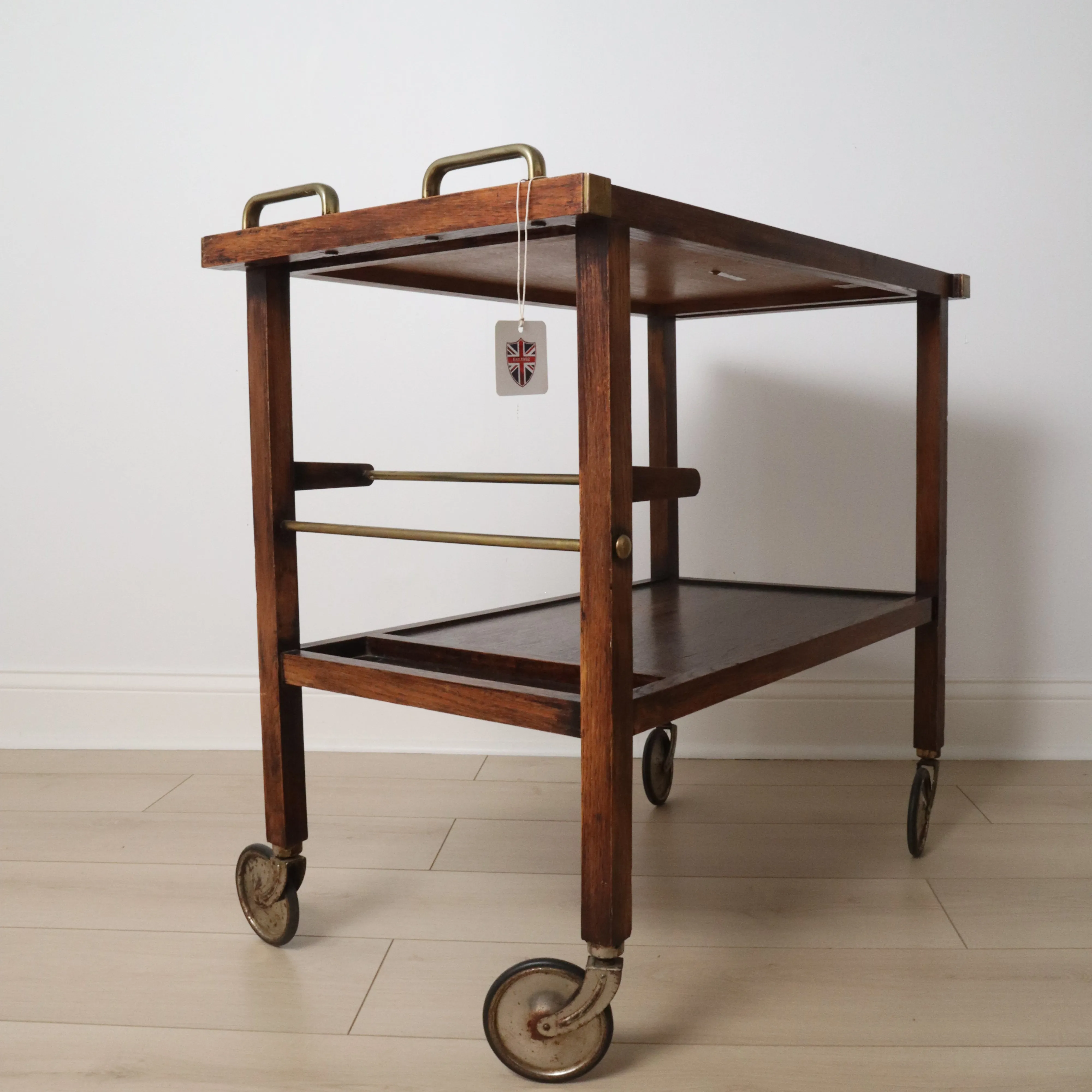 Vintage French Deco Drinks Trolly