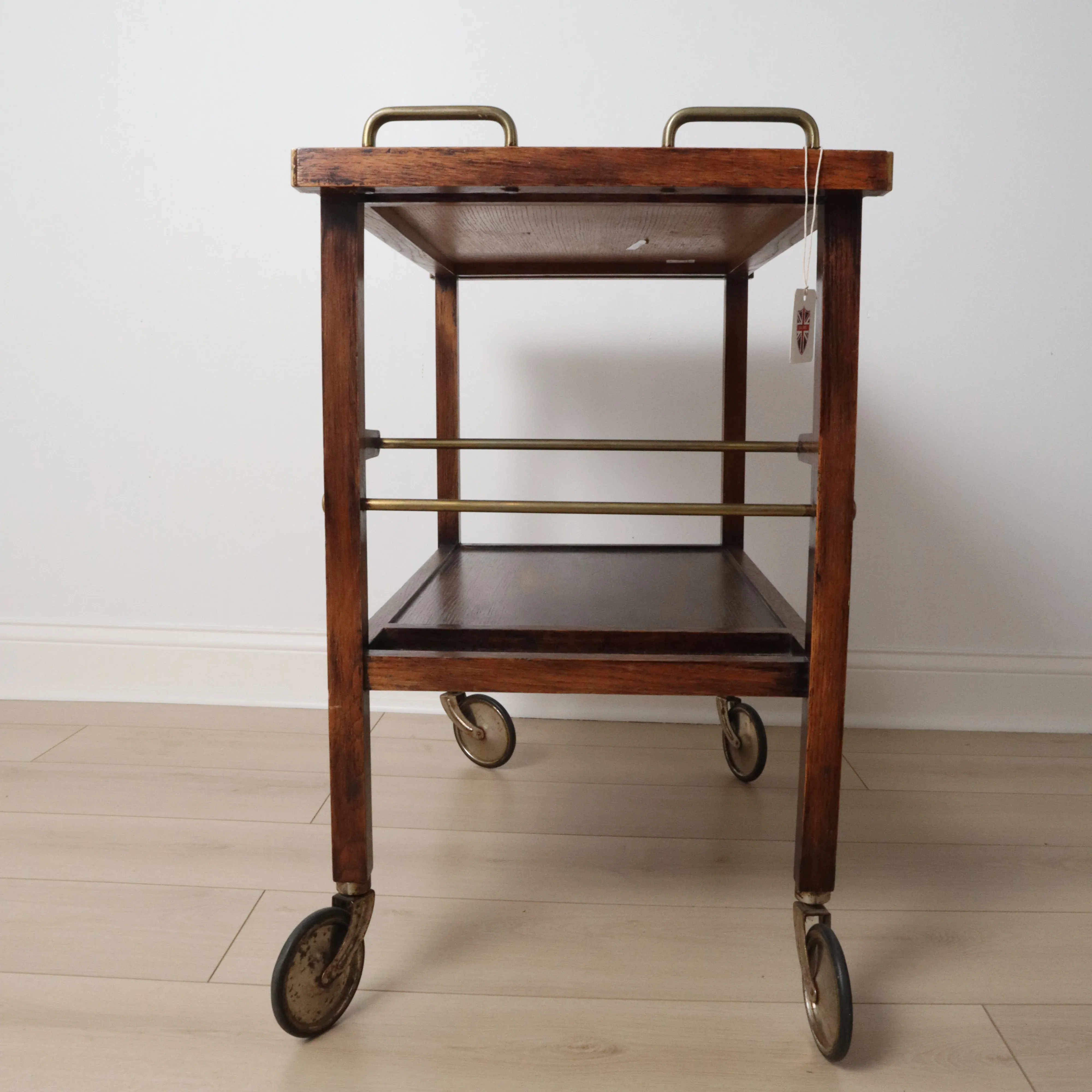 Vintage French Deco Drinks Trolly