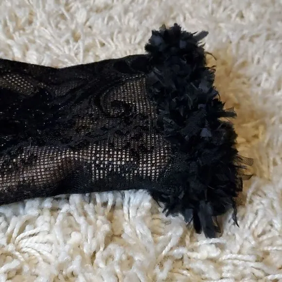 VINTAGE Blutique Black Beaded Jacket
