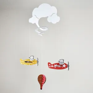 Wee Gallery Spiral Mobile - In The Clouds