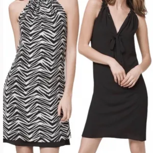 White House Black Market Ultimate Reversible Shift Dress WHBM Size 2P Petite