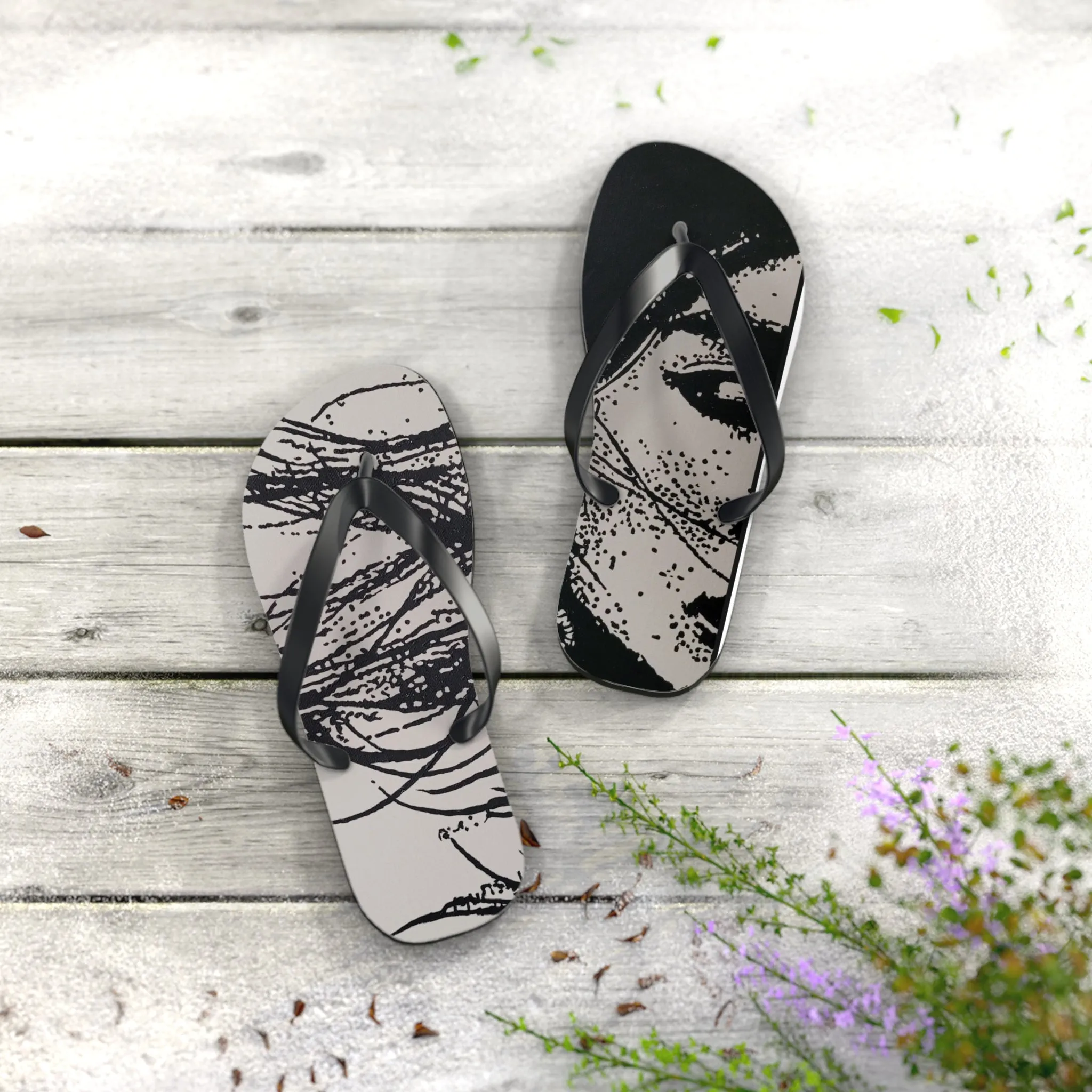 Windswept Flip Flops