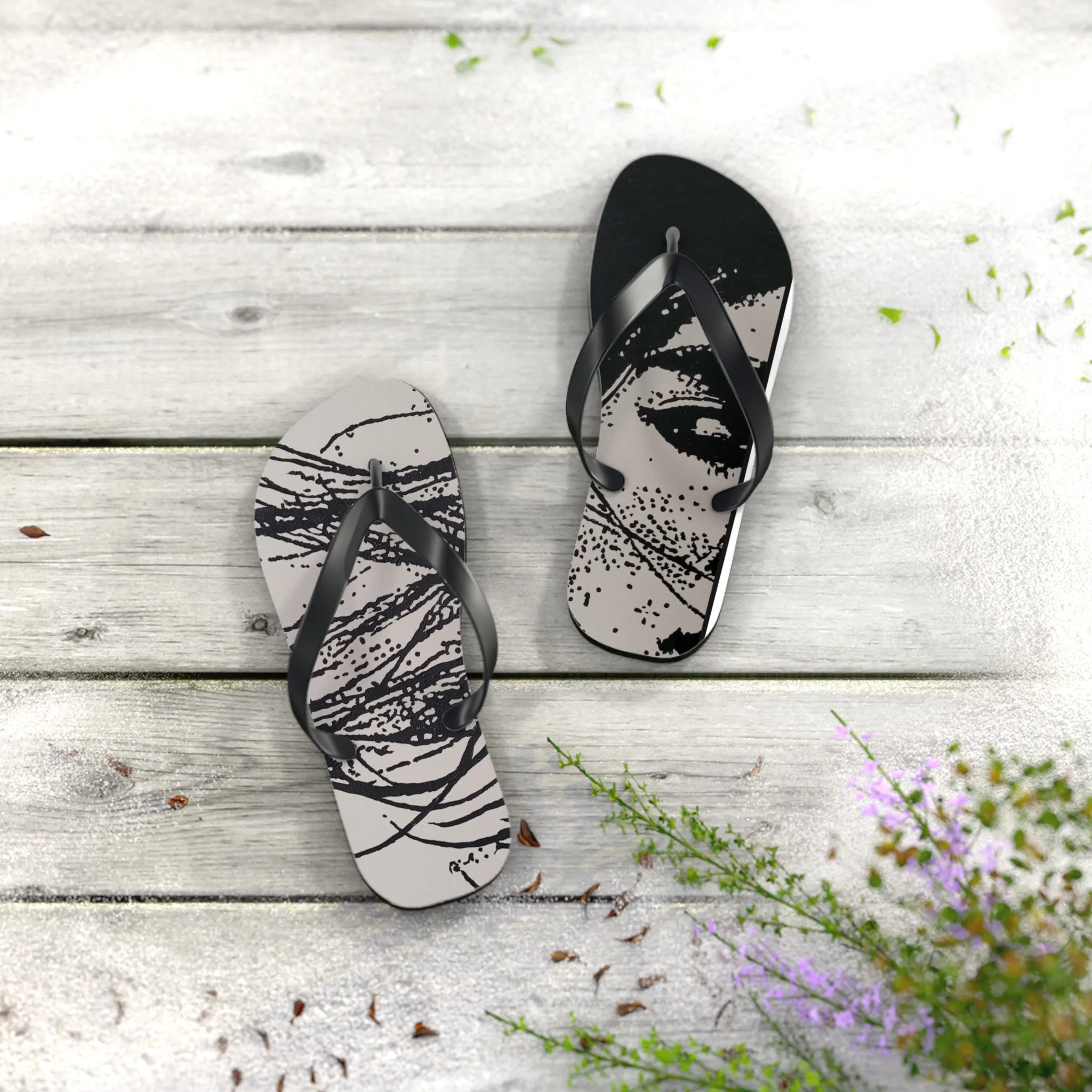 Windswept Flip Flops