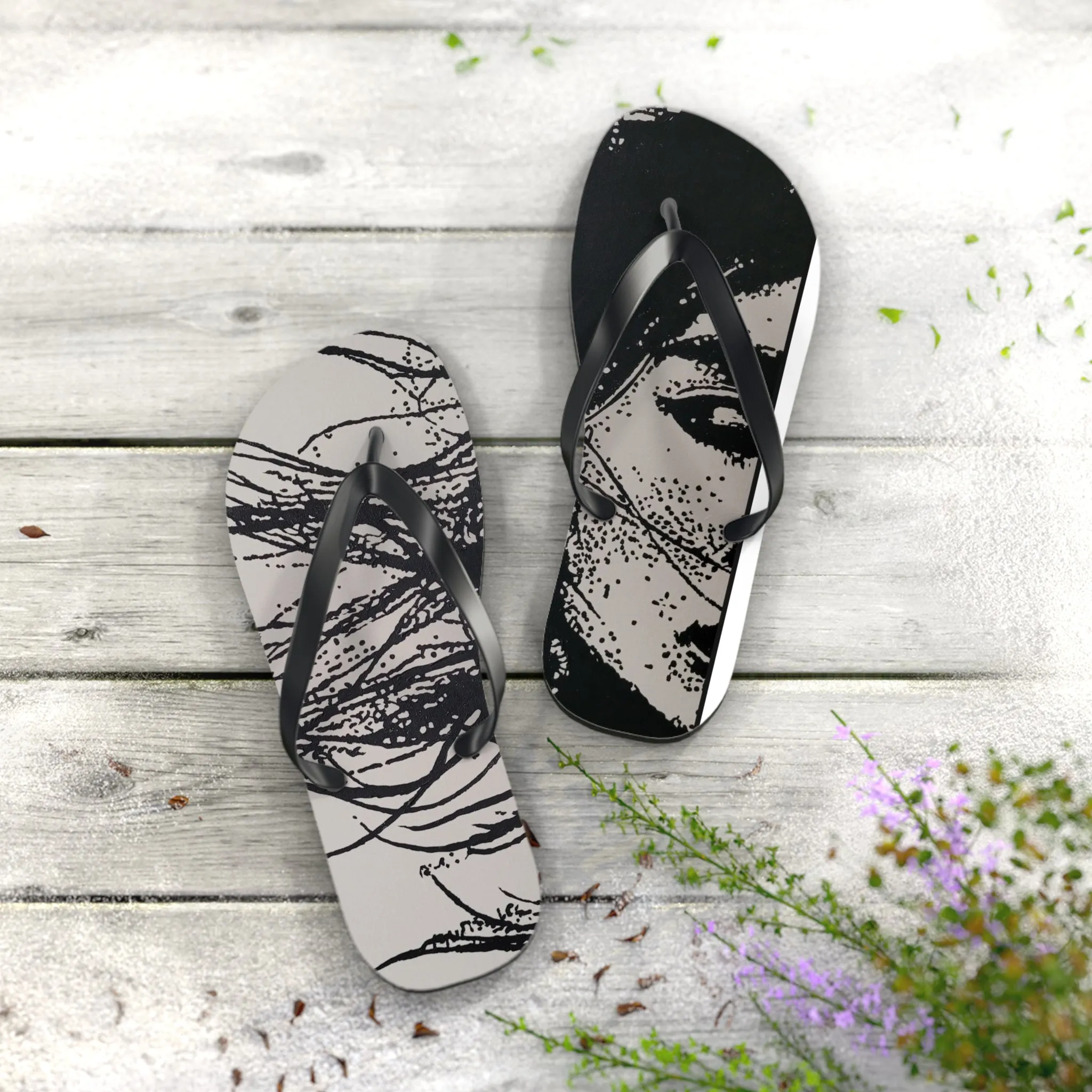 Windswept Flip Flops