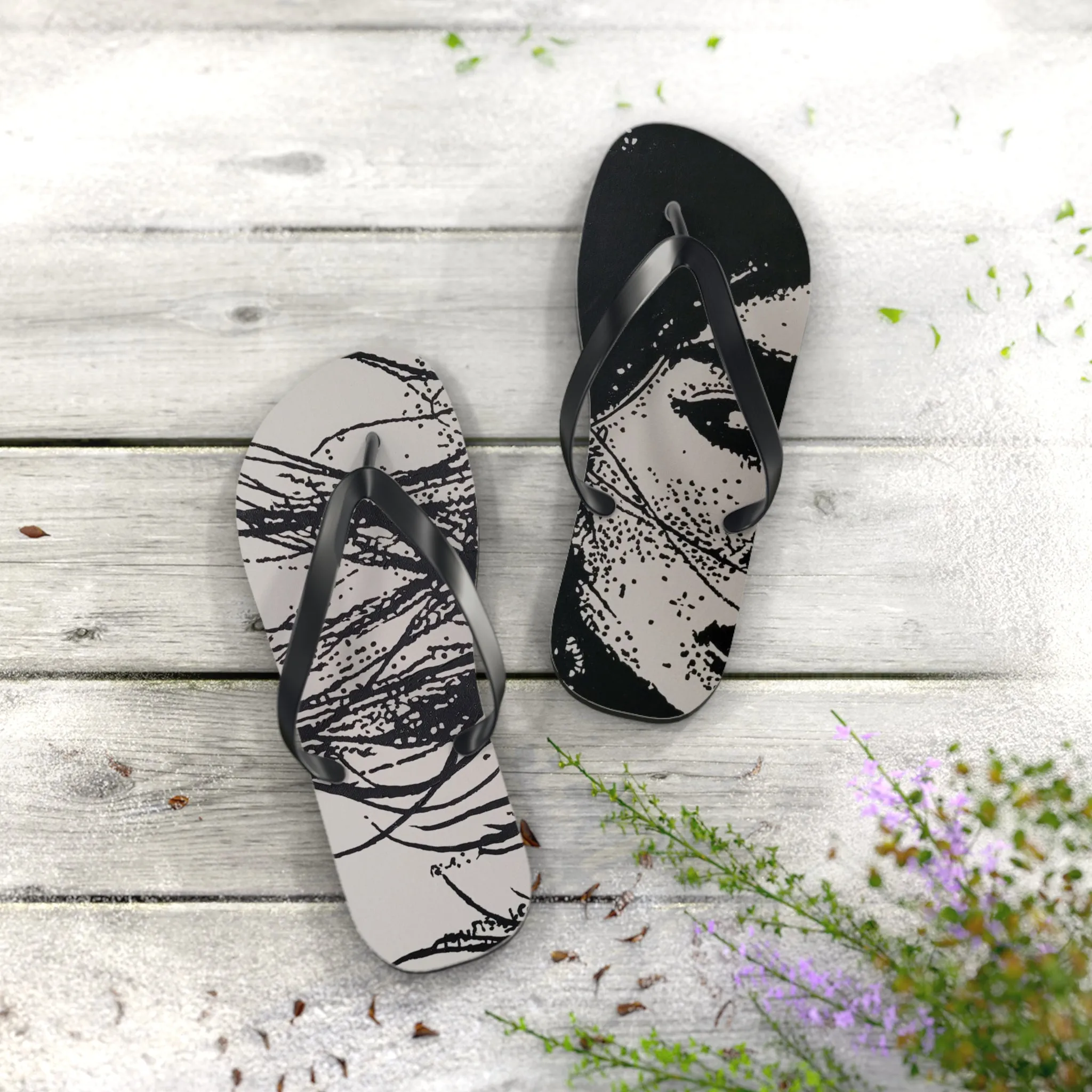 Windswept Flip Flops