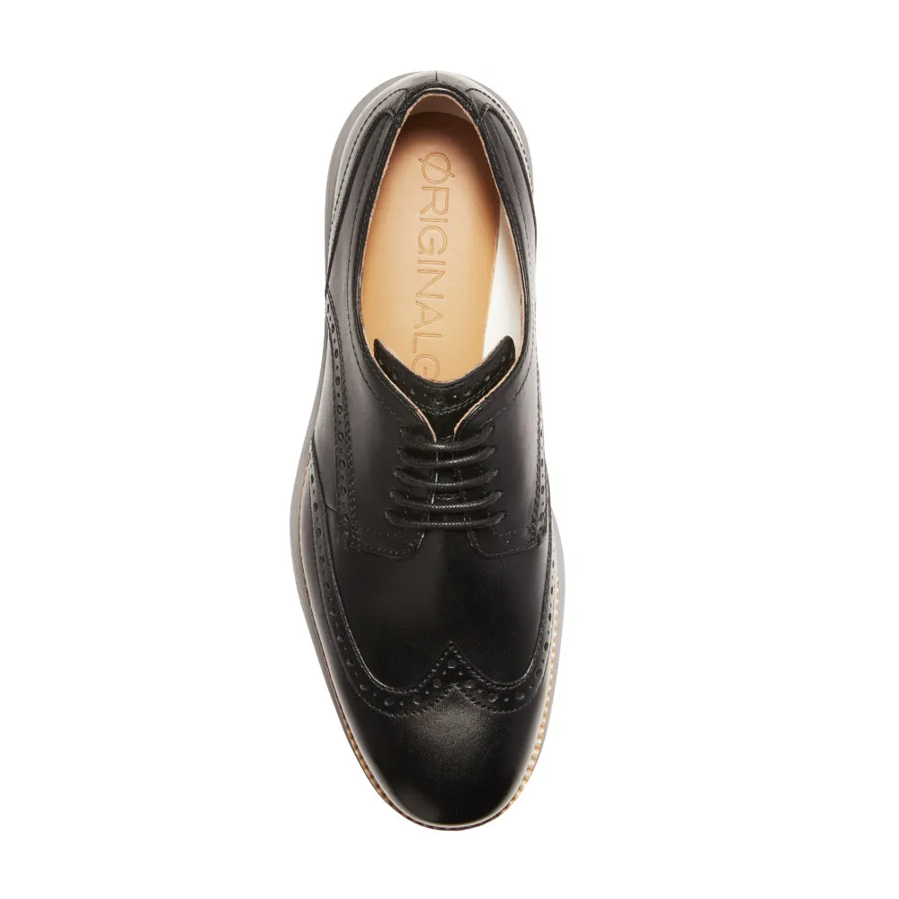 WINGTIP OXFORD SHOE (BLACK) - COLE HAAN