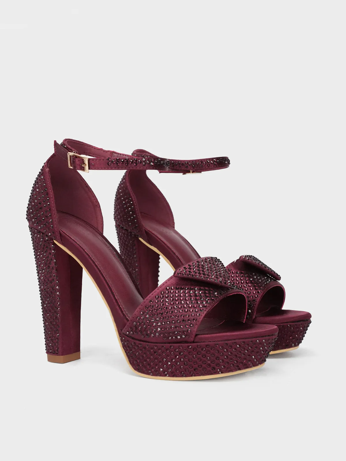 Womens "CIAN" Platform Sole Evening Sandals