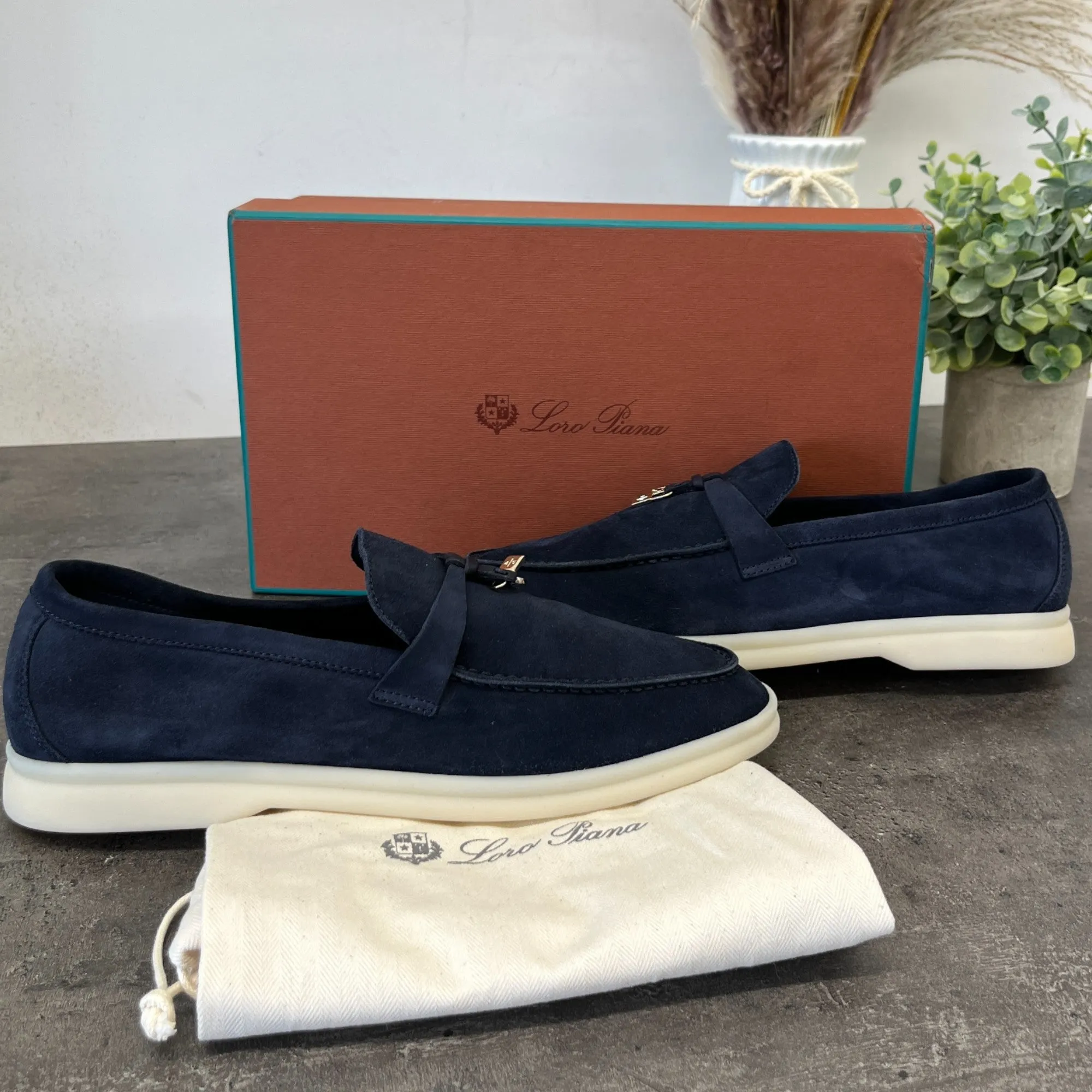 Women's Summer Charms Walk Loafers Navy Size EU 39 / UK 6