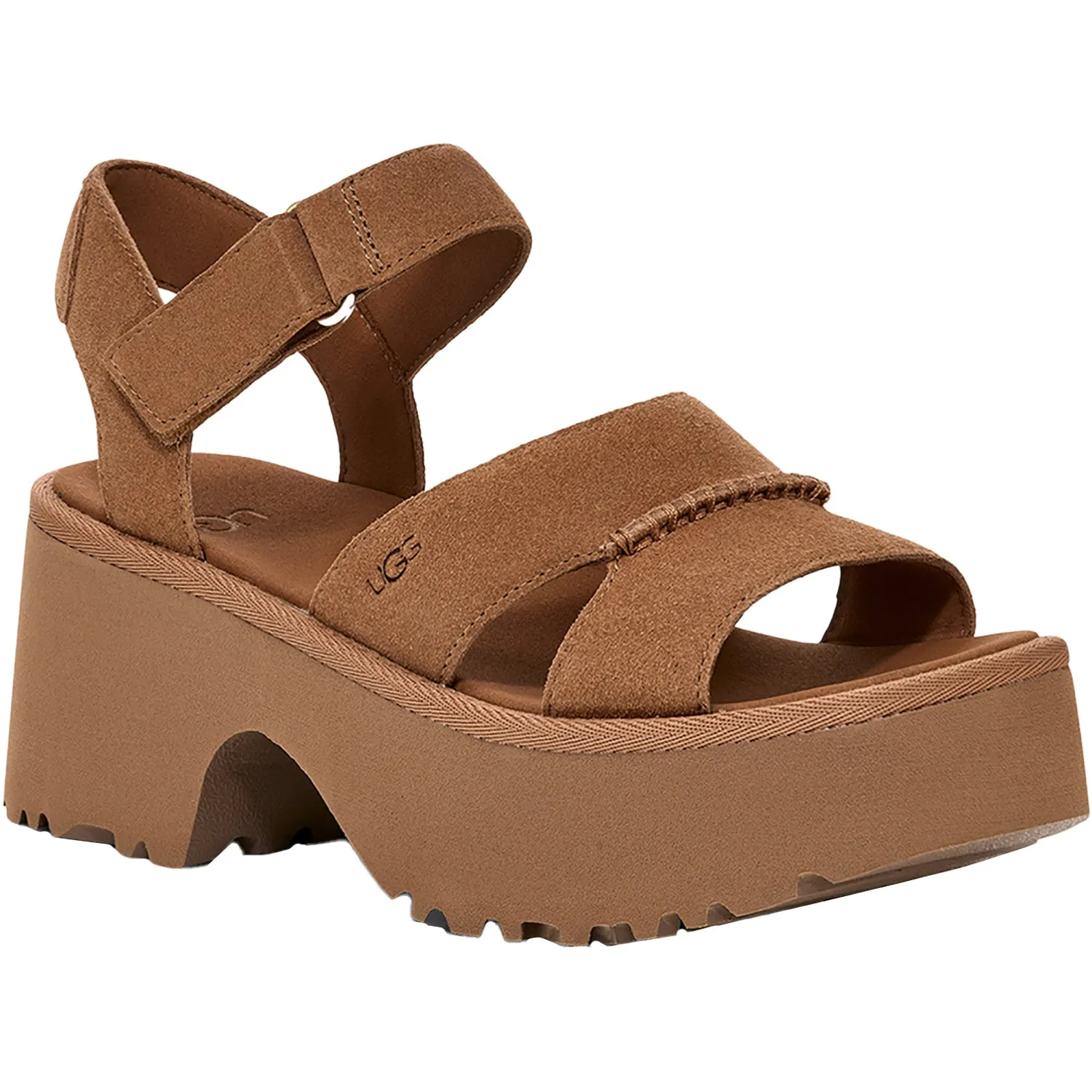 Women's Ugg New Heights Ankle Strap Chestnut