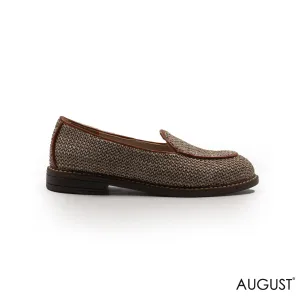 WOVEN MODREN LOAFERS NEUTRAL TONE