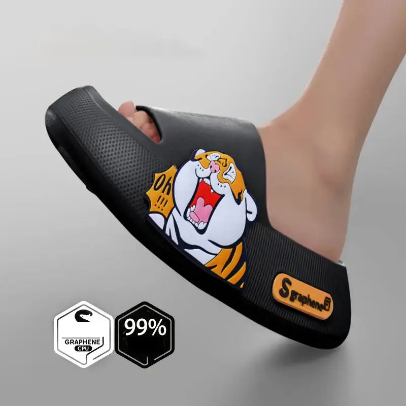 Y2K Cute Animal Slippers for Trendy Streetwear Style