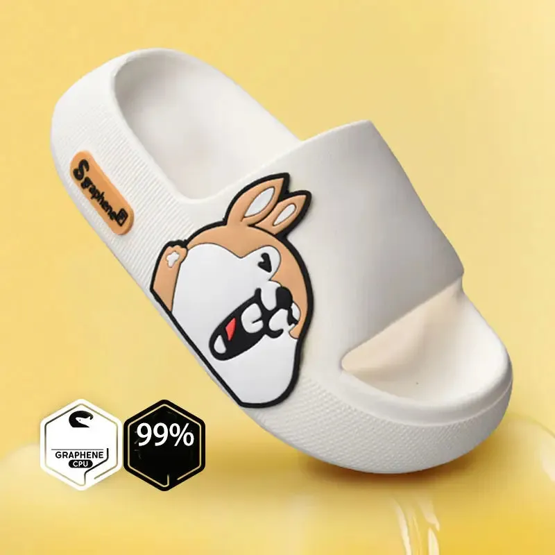 Y2K Cute Animal Slippers for Trendy Streetwear Style