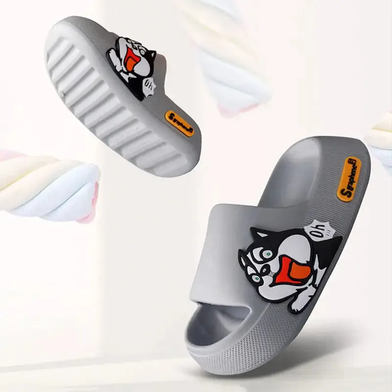Y2K Cute Animal Slippers for Trendy Streetwear Style