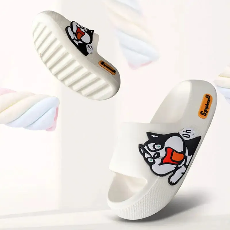 Y2K Cute Animal Slippers for Trendy Streetwear Style