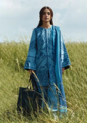Zara Shahjahan | Topaz| 3 Piece Embroidered Lawn